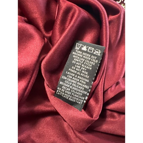 RED Ronni Nicole Floral Embossed Dress 16W - Picture 6 of 13